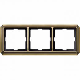 Изображение продукта Рамка 3-постовая Schneider Electric Merten Antique/Artec 